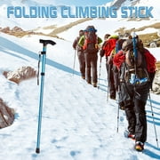 Surpdew Trekking Poles Pack Hiking Or Walking Sticks - Strong Lightweight Blue